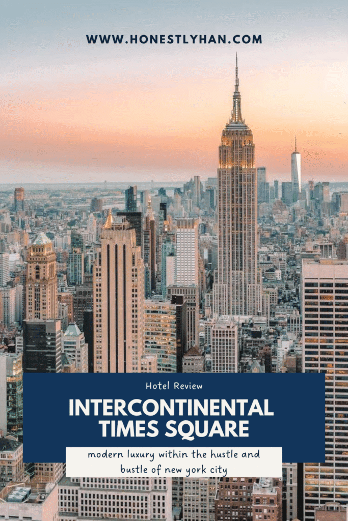 photo of the empire state building in new york city with text ontop of the image with the title of the blog post on